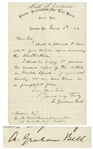 Alexander Graham Bell Autograph Letter Signed Regarding Visible Speech